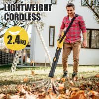 Soplador de hojas inalámbrico de hasta 332 CFM compatible con batería DEWALT de 21 V máxima , soplador eléctrico de hojas inalámbrico con 6 modos de velocidad, sopladores de hojas pantalla digital - details 4