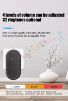Bocina De Puerta Inalámbrica Smart Welcome Para Hogar Con Anillo Kinetic Y 32 Melodías Sonoras Exterior Inteligente Bocina De Puerta - details 10