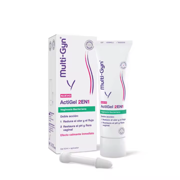 Multi-gyn actigel 2 en 1 gel 50 ml + aplicador - 1