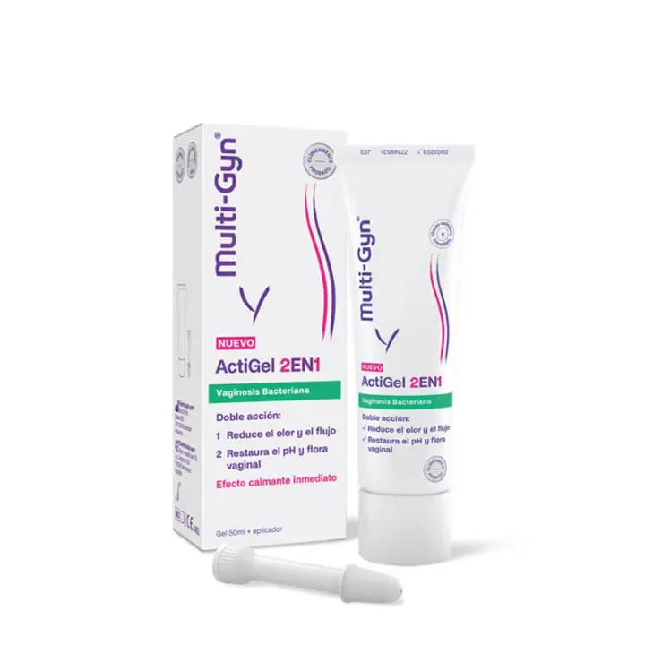Multi-gyn actigel 2 en 1 gel 50 ml + aplicador - 1