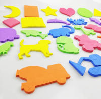 Juguete De Baño Educativo Para Niños Alfanumérico Letras Y Animales EVA Suave Flotante En Agua Para Bebés Y Niños - details 4