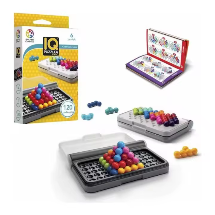 Juego IQ Puzzler Pro de Lúdilo - Desafíos en 2D y 3D - 1