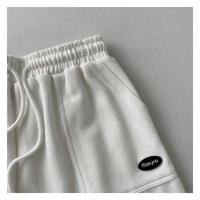 Pantalones Cortos A-line Amplios Con Cinturón Ajustable Para Mujer Estilo Coreano Casual Versátil Para El Hogar Y Deportes - details 13
