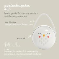 Suavinex Portachupetes Duo Owl Para Bebes - details 2