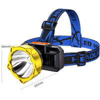 Linterna Frontal LED Portátil Recargable Por USB Torcha Cabeza Para Camping Ciclismo Pesca Luz De Emergencia Impermeable - details 3