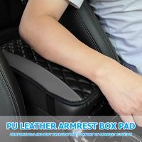 Funda de cojín para consula de Automóvil, protector Universal de cuero impermeable para Reposabrazos de asiento, accesorios de decoración para Automóvil - details 2
