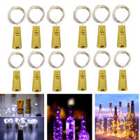 Cinta De Luces LED Para Botella De Vino 5pcs Decoración Navideña De Guirnalda De Luces Eléctricas Faeirys En Hilo De Cobre - details 0