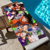 Toalla De Playa Grande Clásica Daima Deporte Quick Dry Para Baño Piscina Viaje Gimnasio Camping Estilo D-Dragon B-Ball Material Poliéster 100% - details 3