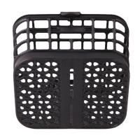 Cesta De Bicicleta Frontal Grande Capacidad Antirrobo Material PC Negro Desmontable Con Tapa Para Bicicleta Eléctrica - details 1