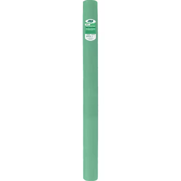 Algon - Rollo Mantel Green con Mandril 1x5m - Desechable Práctico y Resistente - 1