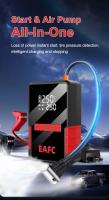 Arrancador de batería portátil de 1200 A y Compresor de aire de 150 PSI para coche, paquete de batería, con pantalla LED - details 0