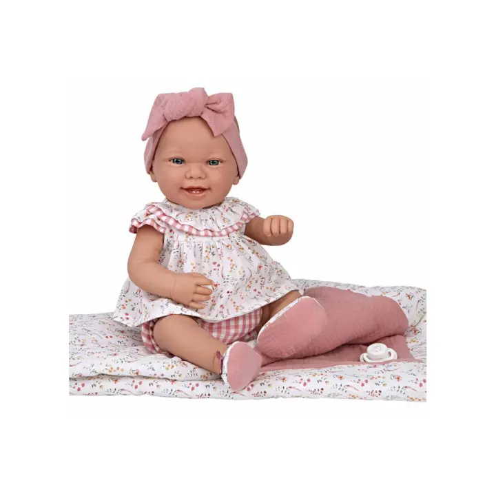 Muñeca Elegance 42 cm Zoe Rosa con Manta - Arias 65366 - 1