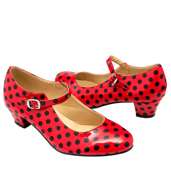 Zapatos Flamenco Mujer 80171-RDBL21 Rojo y Azul Talla 21 - 1