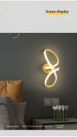 Luz De Techo LED Moderna En Colores Negro Y Oro Para Decoración Interior Adecuada Para Fóridos Pasillos Entradas Y Balcones - details 3