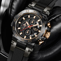 Reloj De Pulsera LIGE Para Hombre Resistente Al Agua Deportivo Militar De Cuarzo Con Fecha Y Manos Luminosas Estilizado Casual - details 23