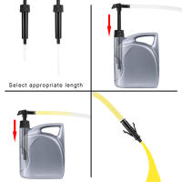 Bomba De Sifón Manual Para Combustible Aceite Y Gasolina Transfiriendo Petrol Para Automóvil Transmisión Y Gasolina - details 5