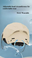 Casco De Mitad De Cabeza Ligero Para Motocicletas Y Scooters Eléctricos Protección UV De Verano Certificado 3C Para Hombres Y Mujeres - details 4