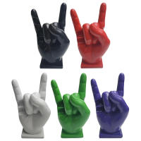Estatua De Resina Para Decoración Del Hogar Con Postura De Mano Y Palos De Batería Moderna Adorno De Estante Accesorios De Música - details 5