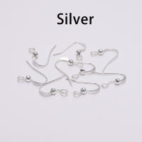 100Pcs Gancho Para Pendientes De 19*18mm En Oro Y Bronce Clavos Para Manualidades De Joyería DIY Componentes De Enlaces Para Oídos - details 9