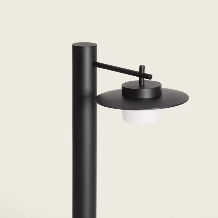 Ledkia Baliza de Pie LED Exterior 6W Aluminio 75cm Kaepp Negro - 1