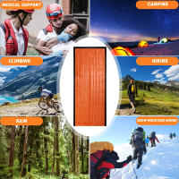 Bolsa De Dormir De Emergencia Portátil Y Reutilizable Caliente Y Segura Para Supervivencia Impermeable Y Aislada Con Capacidad Para Adultos De Altura Estándar - details 5