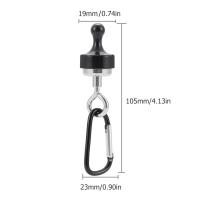 Clips De Correa Magnética Para Escalada Y Camping Con Fuerte Forza De Arrastre En Forma De D Para Picnic Y Senderismo - details 1
