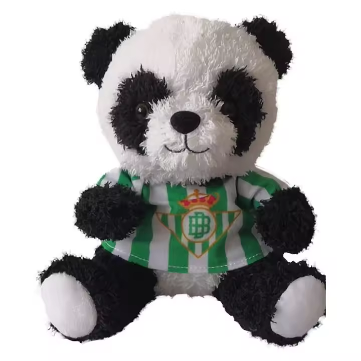 Osito de peluche del Real Betis con 20 cm y camiseta con dorsal 9 - 1