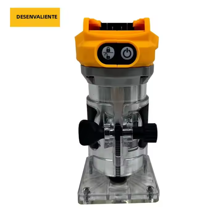 Máquina Trimmer Eléctrica Sin Cable Dewalt 33000RPM Para Carpintería Y Engrafado De Madera Herramienta De Millado Y Enhacendado - 1