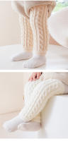 Calentadores De Piernas Para Bebés Niñas Y Niños Estilo Moderno Gruesos Y Cálidos Guantes De Rodilla Accesorios Calientes De Invierno Calcetines De Rodilla Unisex - details 5