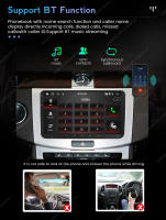 Reproductor Multimedia Para Coche 9 Pulgadas Compatible Con Volkswagen Passat B6 B7 Golf 5 6 Polo Jetta Skoda Con Navegación GPS WiFi Carplay Inalámbrico ROM 32G RAM 2G Android - details 20