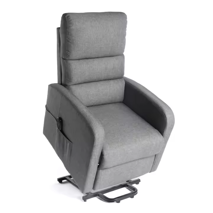 DUPI Sillón Relax Eléctrico Confort, ELEVABLE RECLINABLE, Levanta Personas, Tela Poliéster 100% - 1