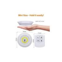 Luz Led Adhesiva, Pack de 3 Luces Led Con Mando a Distancia y Activación Por Pulsador, Luces Led a Pilas (no Incluidas), Instalación Sin Cables, Ideal para Luz Interior - details 4