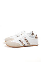 Zapatilla deportiva de mujer con estampado animal, suela antideslizante, diseño urbano temporada de verano 2025, con materiales transpirables y cierre de cordones ajustables comodidad y estilo Paloma Wang - details 1