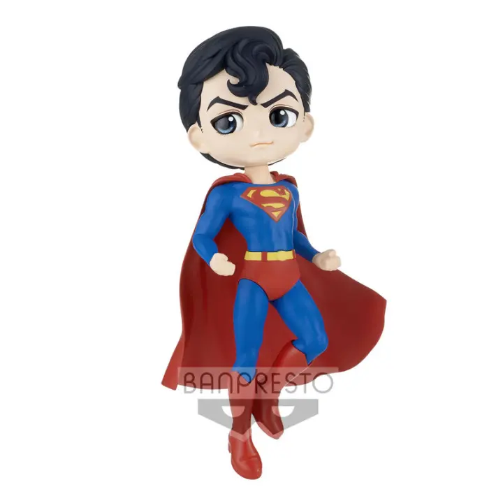 Figura Superman DC Comics Q posket ver.A 15cmFigura  Coleccionable - Idea de Regalo- Mercancia Oficial - Juguetes para Niños y Adultos - Movies Fans - Muñeco para Coleccionistas y Exposición - 1