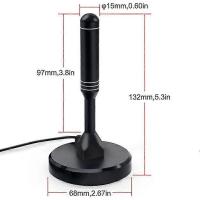 Potente HD interior Antenas de TV para Sala estar, caravana Motorhome HDTV DTMB DVB-T ISDB F Cabeza masculina EPH - details 0