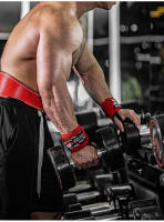 1 Par De Soporte De Muñeca Profesional Para Levantamiento De Pesas Fuerza Extra Músculo Bandaje De Enfermedad Unisex Gimnasio Entrenamiento - details 3