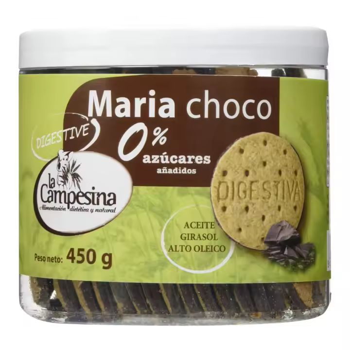 Galletas maría choco digestive sin azúcar  La Campesina - 1