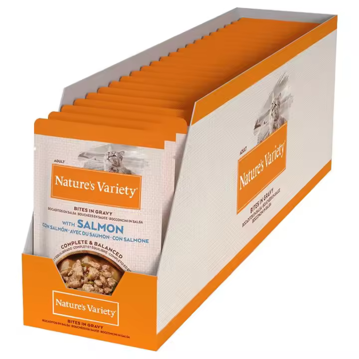 Nature´S Variety Cat Original Bocaditos En Salsa Salmón Pack 22X85 Gr - 1