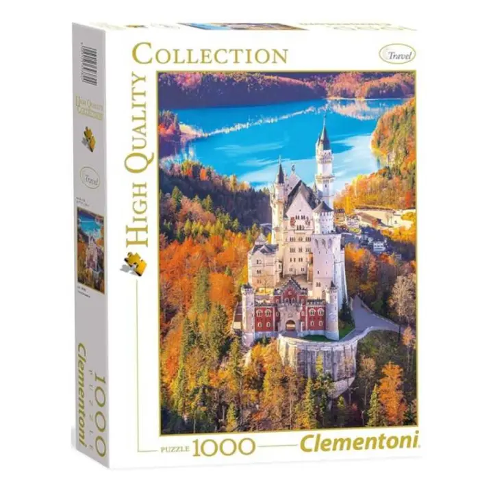 Puzzle 1000 Piezas Castillo Neuschwanstein Clementoni - 1