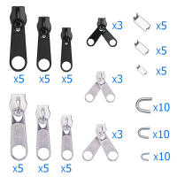 Kit De Reparación De Cremalleras 85 Piezas Fácil Reemplazo De Cabezal De Deslizador Universal Para Cremalleras Dañadas O Usadas Removibles Para Bolsos Y Ropa - details 2