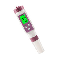 Medidor De Calidad Del Agua 7 En 1 APWIKOGER Con Escala De 0-14 Para Acuarios Y Piscinas Medición De pH ORP Salinidad TDS Temporada Y Salinidad - details 14
