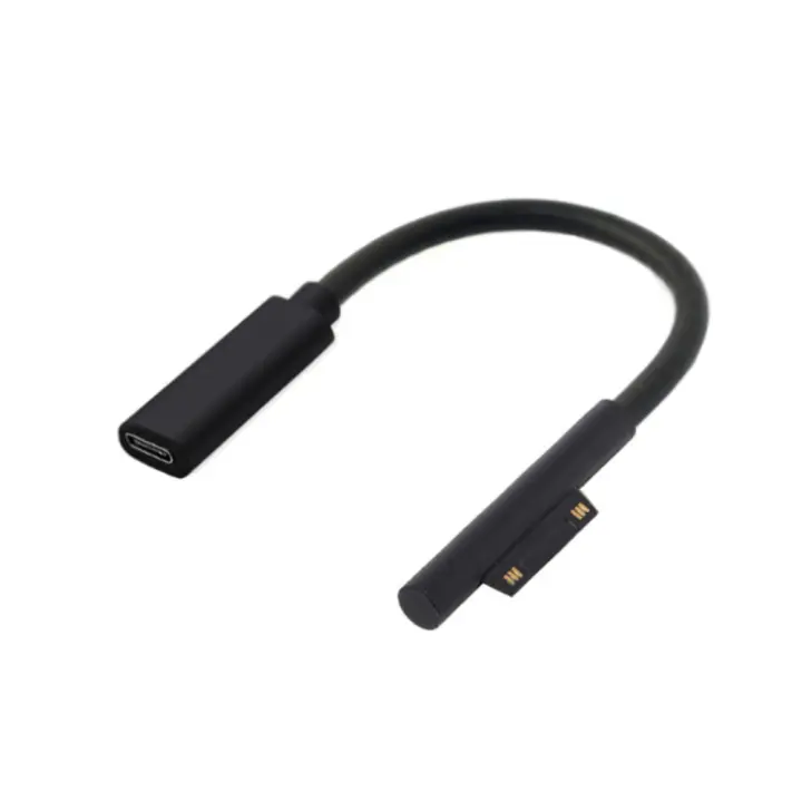Cable De Carga Rápida PD 15V 3A Surface Connect a Tipo C Compatible Con Microsoft Surface pro 8/7/6/5/4/3 Go3/2/1 Laptop4/3/2/1 Adaptador De Energía Para PC - 1