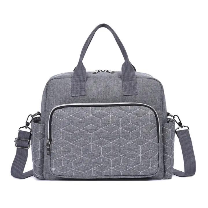 Bolsa de pañales para Bebé, Bolso de viaje impermeable para Mamá, bolsos de hombro para cochecito de Mamá - 1