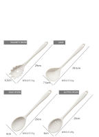 Set De Utensilios De Cocina En Silicona Rosa 18 Piezas Herramientas De Cocina Ecológicas Y Prácticas Incluye Tampones Medidora - details 4