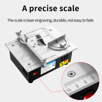 Sierra de Mesa Mini Eléctrica 63mm, Herramienta Portátil para Corte DIY Madera/PCB, Ideal Modelos Caseros y Torno, Segura y Precisa - details 3