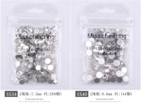 „AB Crystal Strass 144/288/1440PCS SS3 -SS50“ be „HotFix“ fiksavimo plokščio piedras Decoration DIY nagų dailės