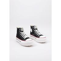 victoria 1061121 TRIBU DOBLE SIERRA LONA Deportivas Con Plataforma Mujer Negro - details 0
