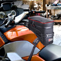 Nueva Funda De Tanque Para Motocicleta Universal Con Correa De Liberación Rápida Y Reflector Fuerte Bolsa De Combustible De Gran Capacidad Y Resistente Al Agua - details 2