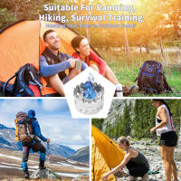 Estufa Portátil Lixada Mini Para Camping Con Quemador De Alcohol De Aluminio 100ml Con Tapa Y Soporte Cruzado Antiviento Para Supervivencia En Camping - details 8