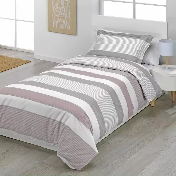 Funda Nórdica Cama Infantil Zarautz Nude Dhestia Home - Suave y Cómoda - 1